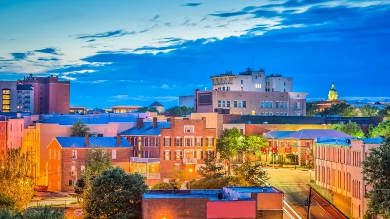 athens night view
